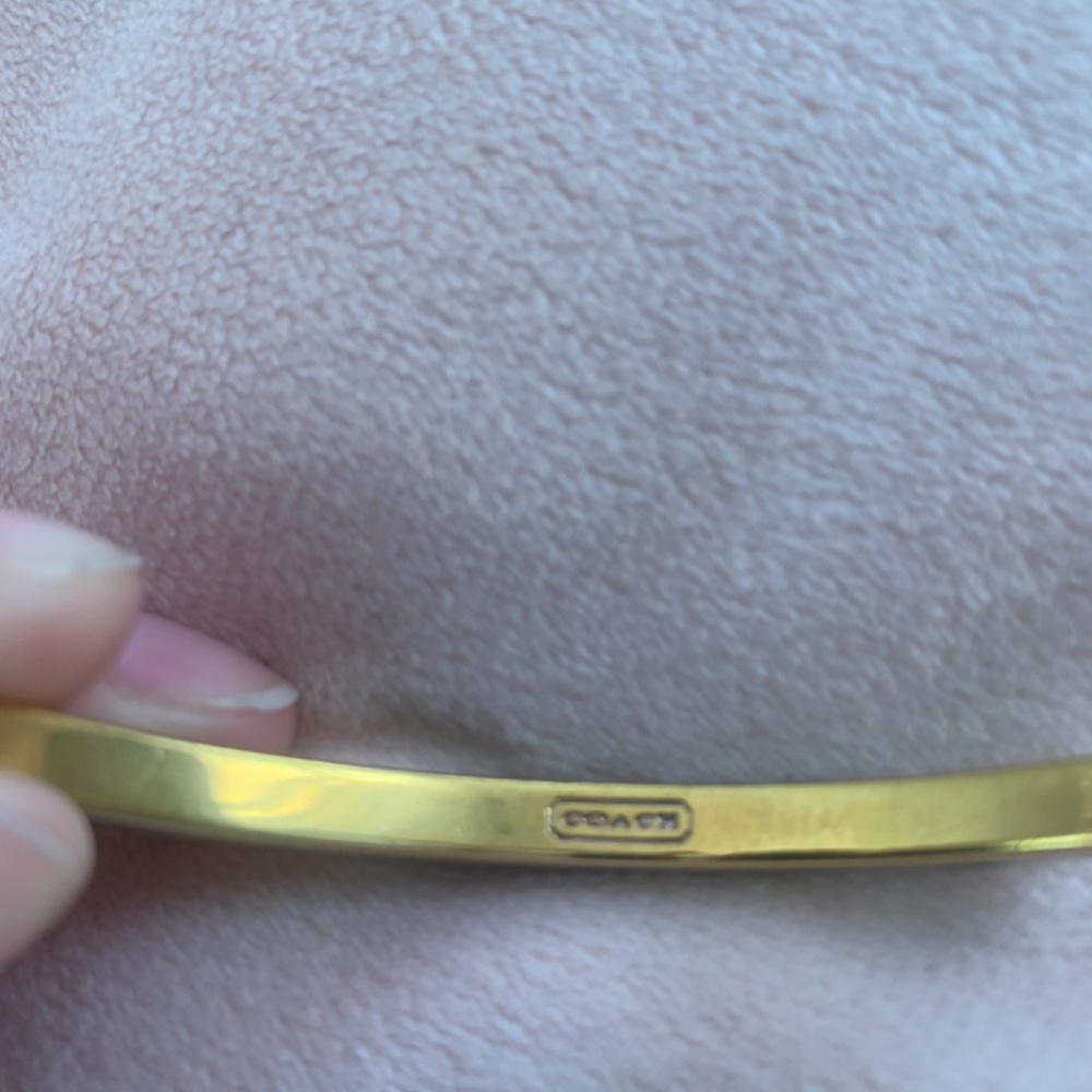 2 Coach Bangle Bracelets - image 2